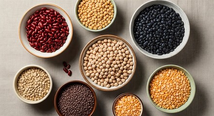 lentils, chickpeas, and pulses