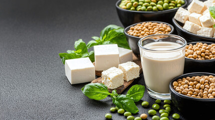 tofu, tempeh, and edamame (the complete soy proteins)