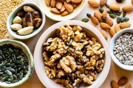 nuts, seeds, and pseudo grains