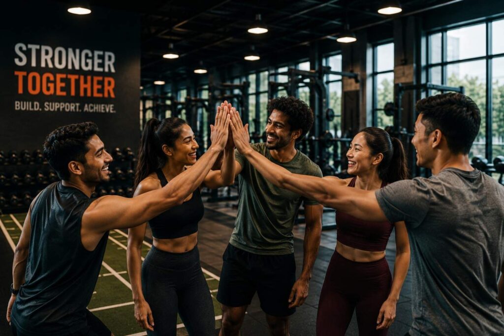 Contact join fitness community